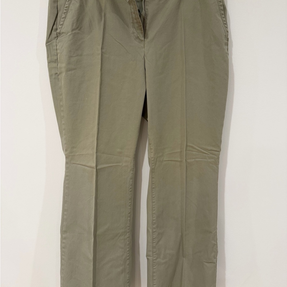 Lands' End Women’s Olive Chinos